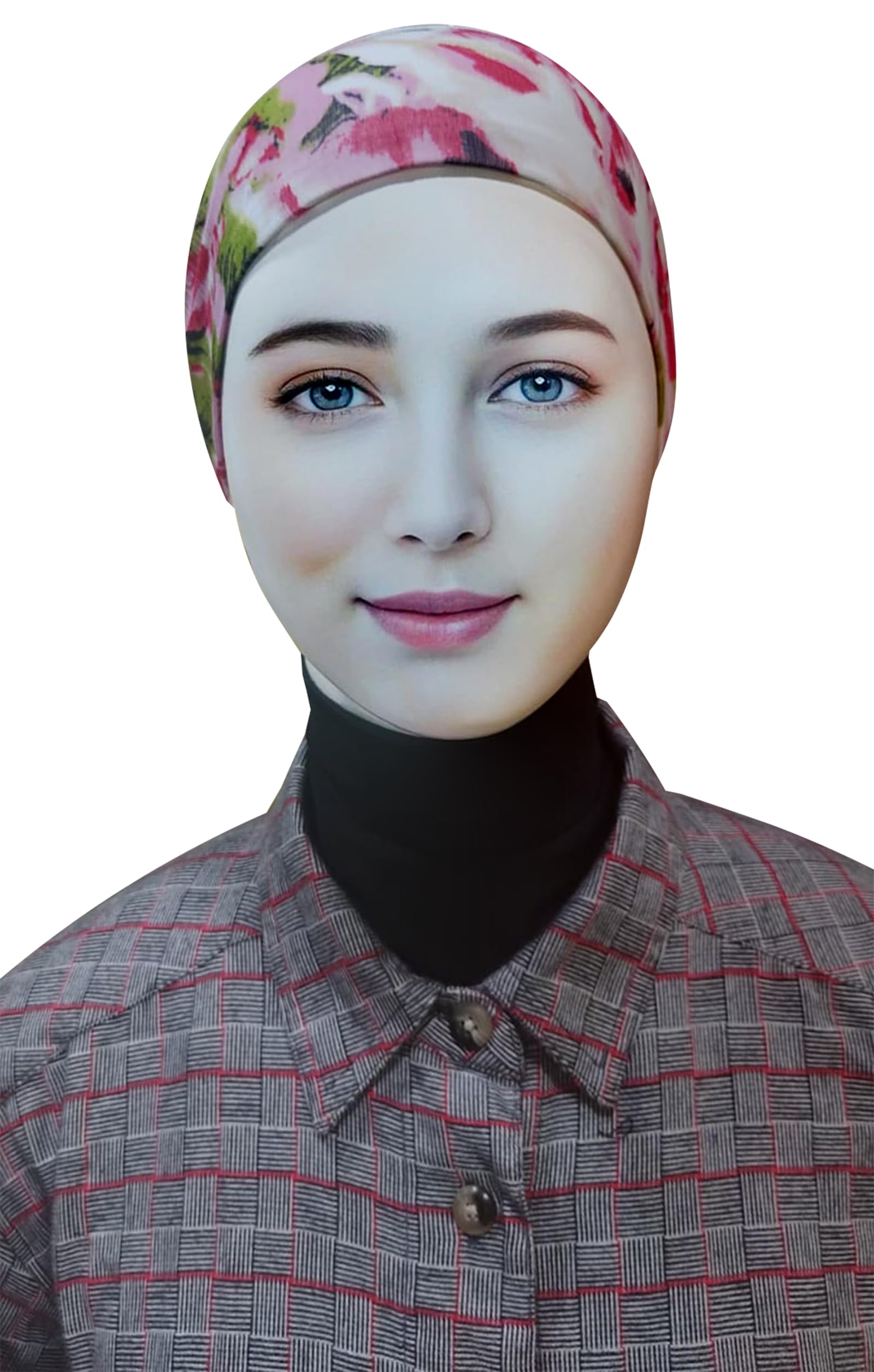 TCP TheClothesPeopleElegant Printed Hijab Inner Cap for Women (Ages 16+)