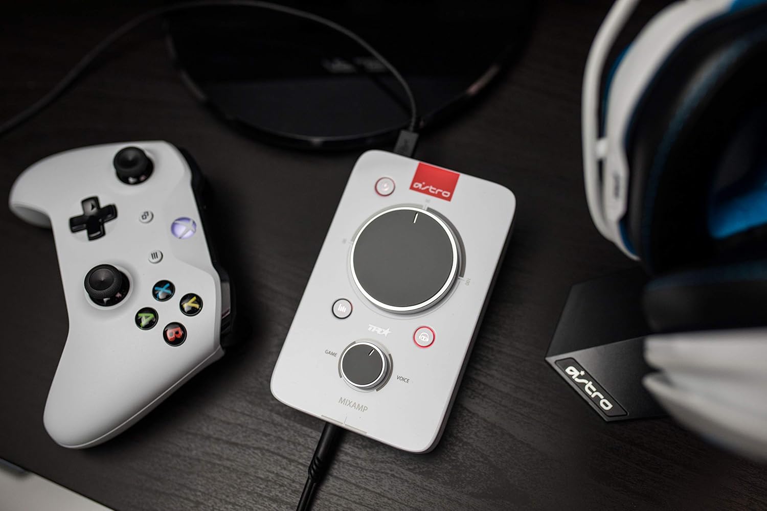 ASTRO Gaming MixAmp Pro TR for Xbox One - White (New Open Box) No Cables (Renewed)