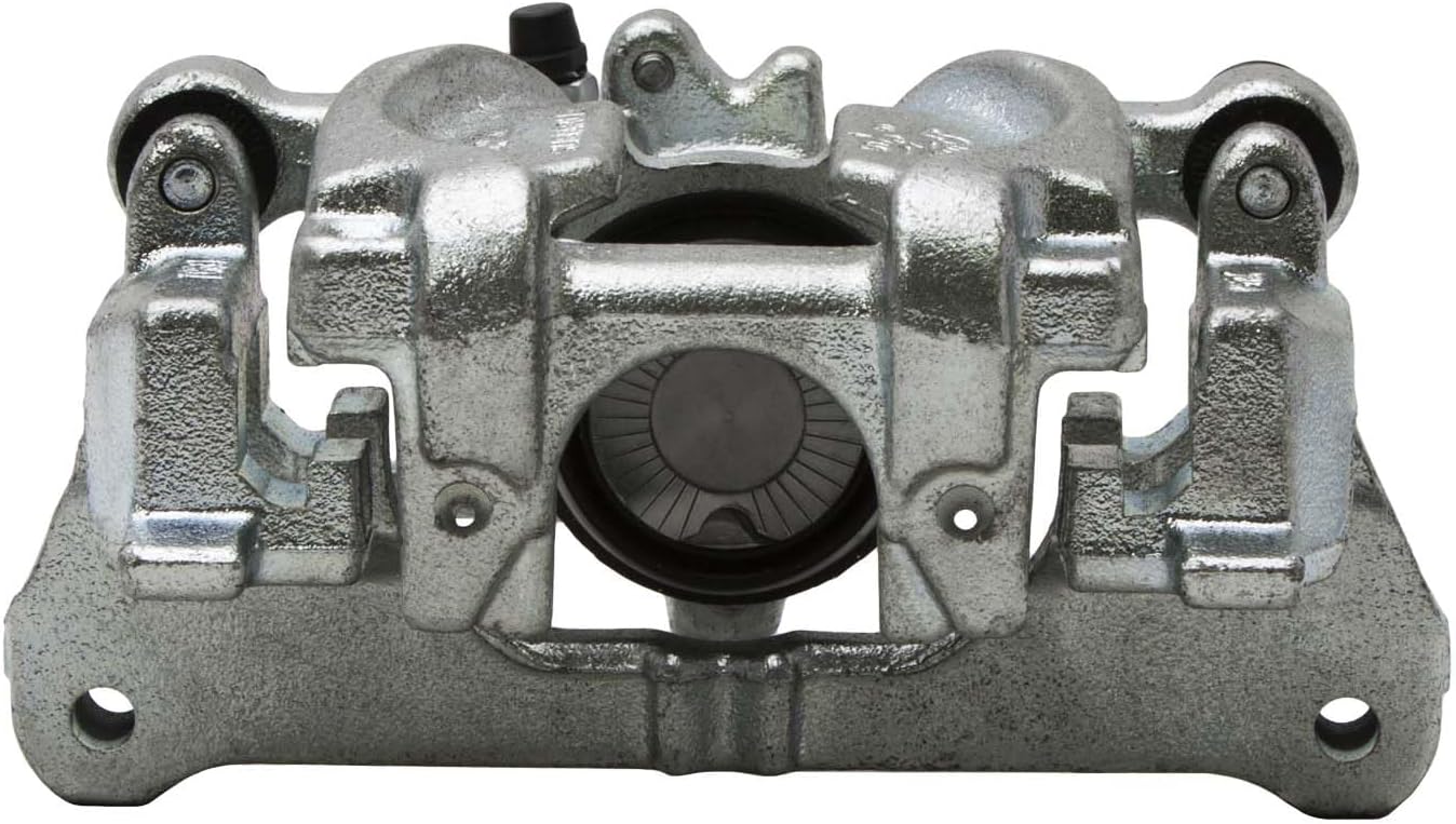 R1 Concepts Rear Left Brake Caliper Silver Zinc Coated CAL-13643| Fits 2015-2018 Subaru Legacy, Outback; 2016-2018 Subaru WRX