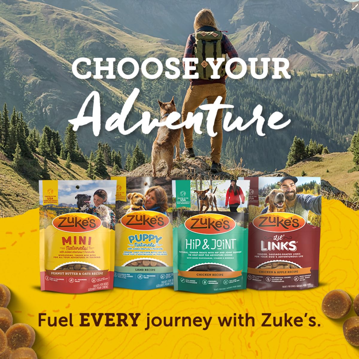 La Mini Naturals de Zuke Sana húmedo formación Treats