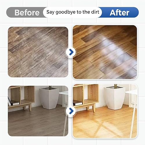 Miniatura 2 de Trapeador plano con mango de acero inoxidable con paños lavables reutilizables, trapeadores de microfibra profesionales 2025, 4 almohadillas