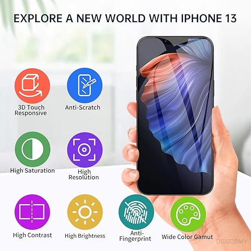 Miniatura 4 de Para iPhone 13 Reemplazo de pantalla con auricular Flex Cable Sensor de proximidad 3D táctil 6.1 "Pantalla LCD digitalizador Asamblea completa