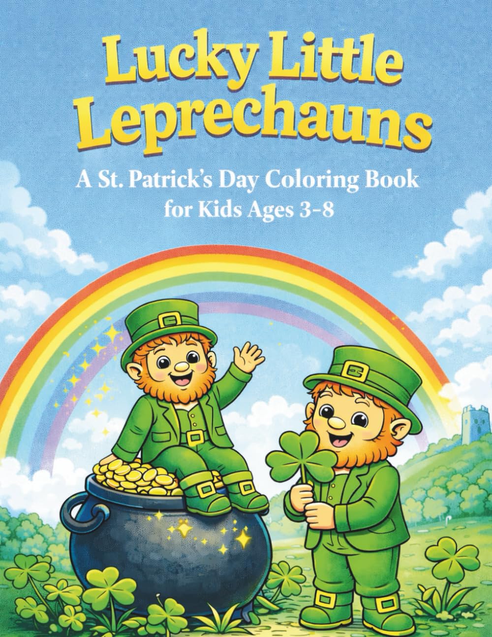 Lucky Little Leprechauns: A St. Patrick’s Day Coloring Book for Kids Ages 3–8