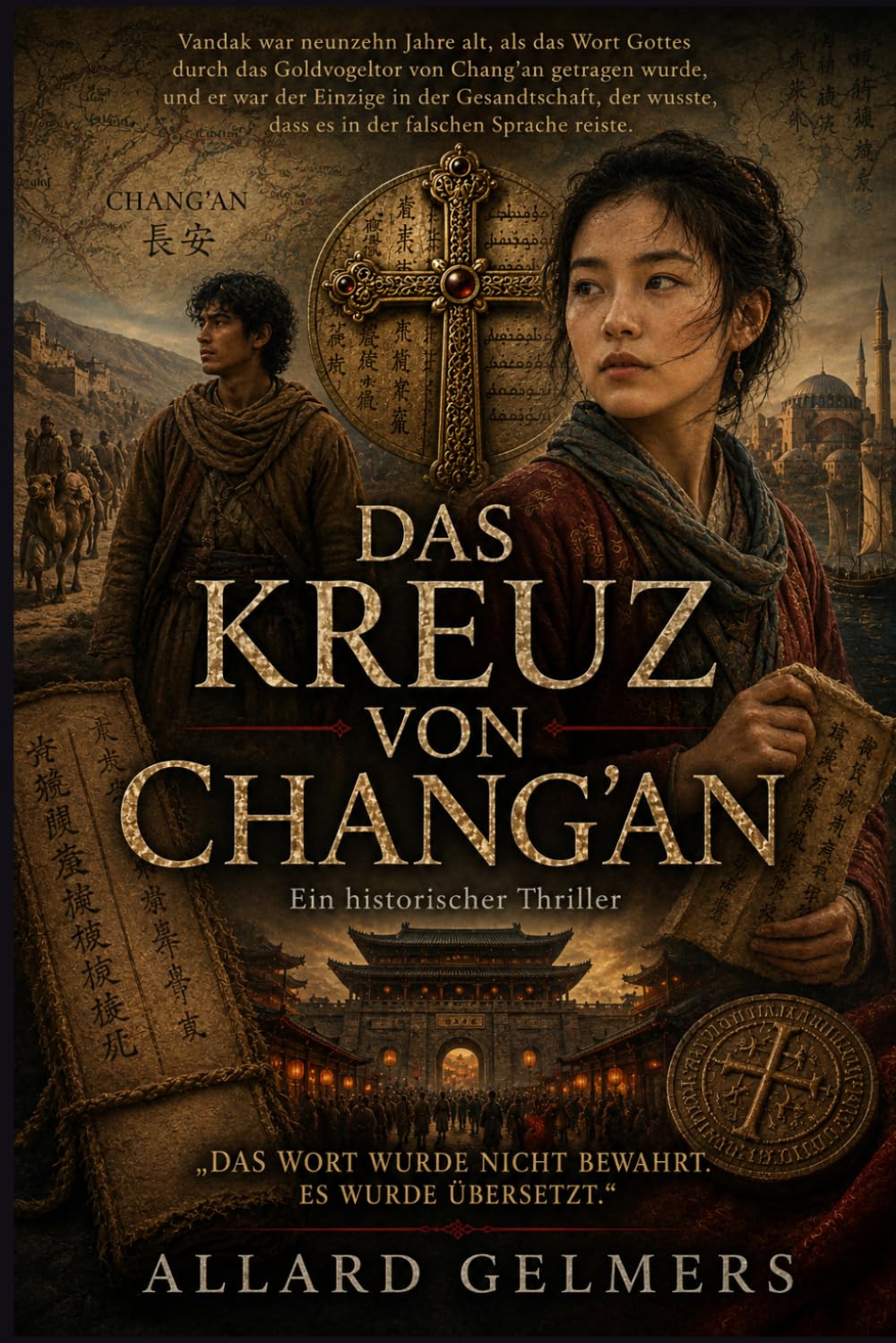 Das Kreuz von CHANG’AN : Manche Worte werden nicht bewahrt. Sie werden weitergesprochen.: Ein Historischer Mystery-Thriller