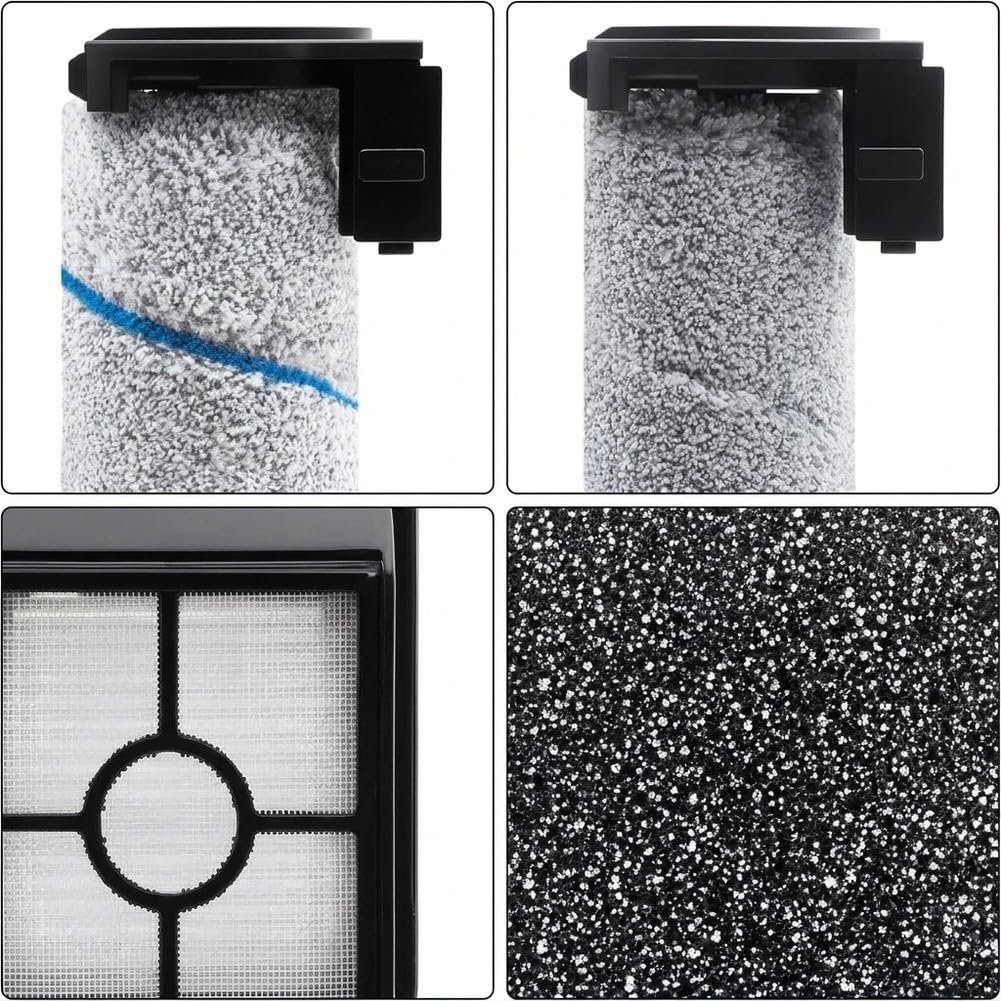 Kit Cepillo Lateral para filtro Rowent para x-clean 2 Kit Cepillo
