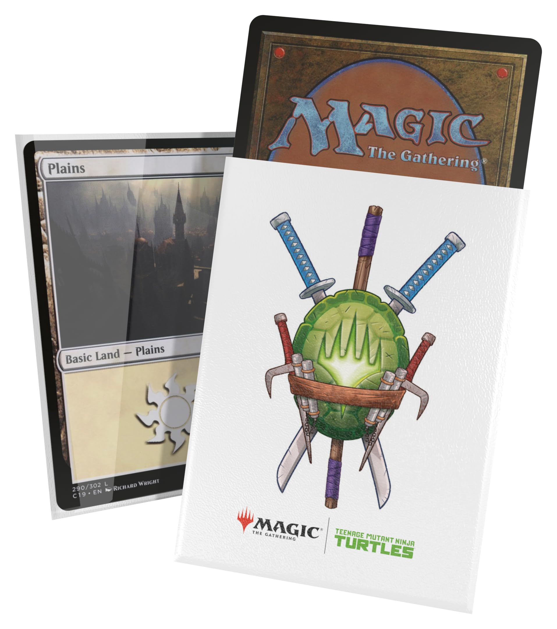 Ultimate Guard - Art Sleeves - Magic: The Gathering Universes Beyond - Teenage Mutant Ninja Turtles - Turtle Planeswalker Symbol