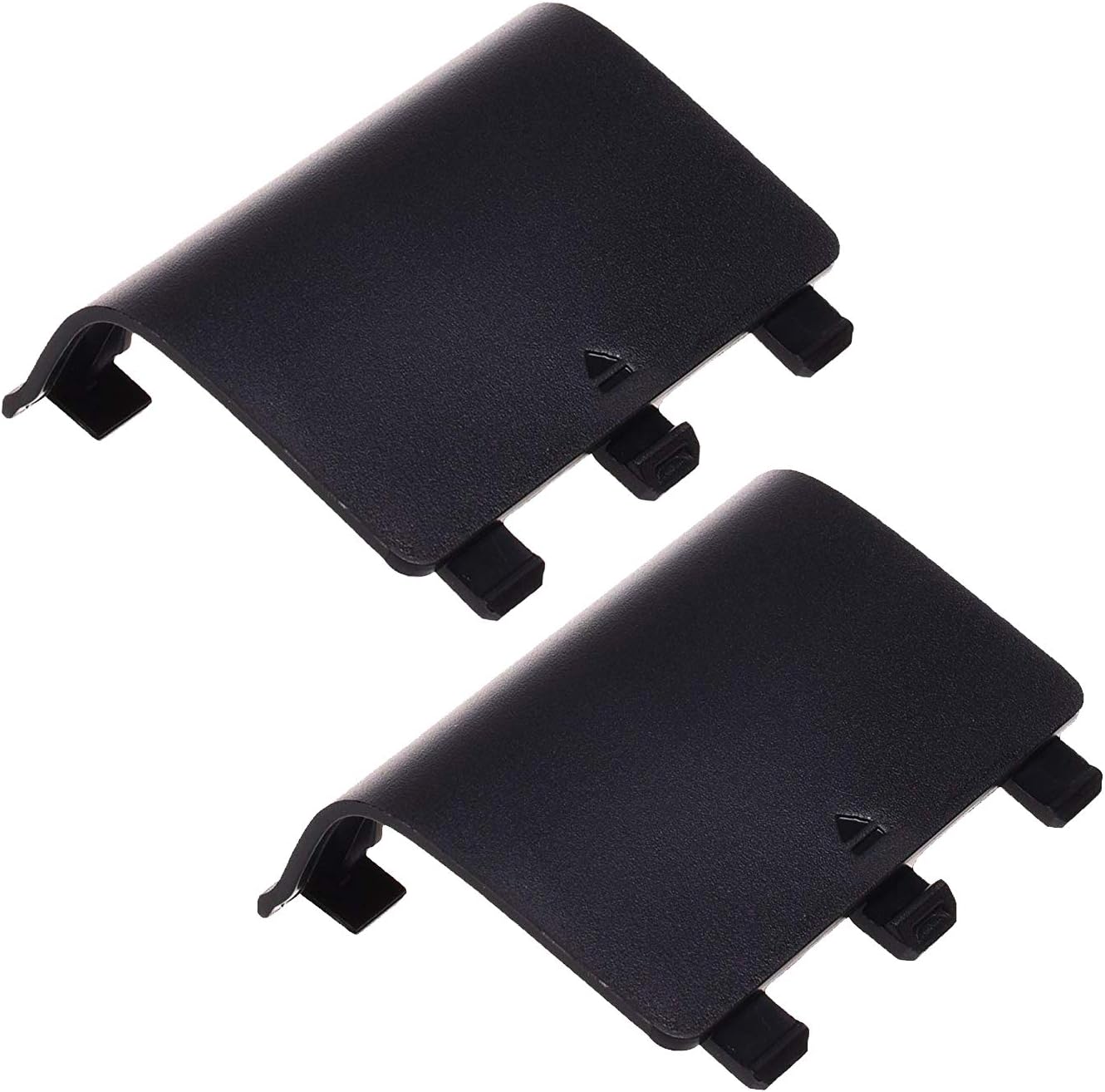 2x Black Battery cover replacement for Mircosoft Xbox One / Xbox One S