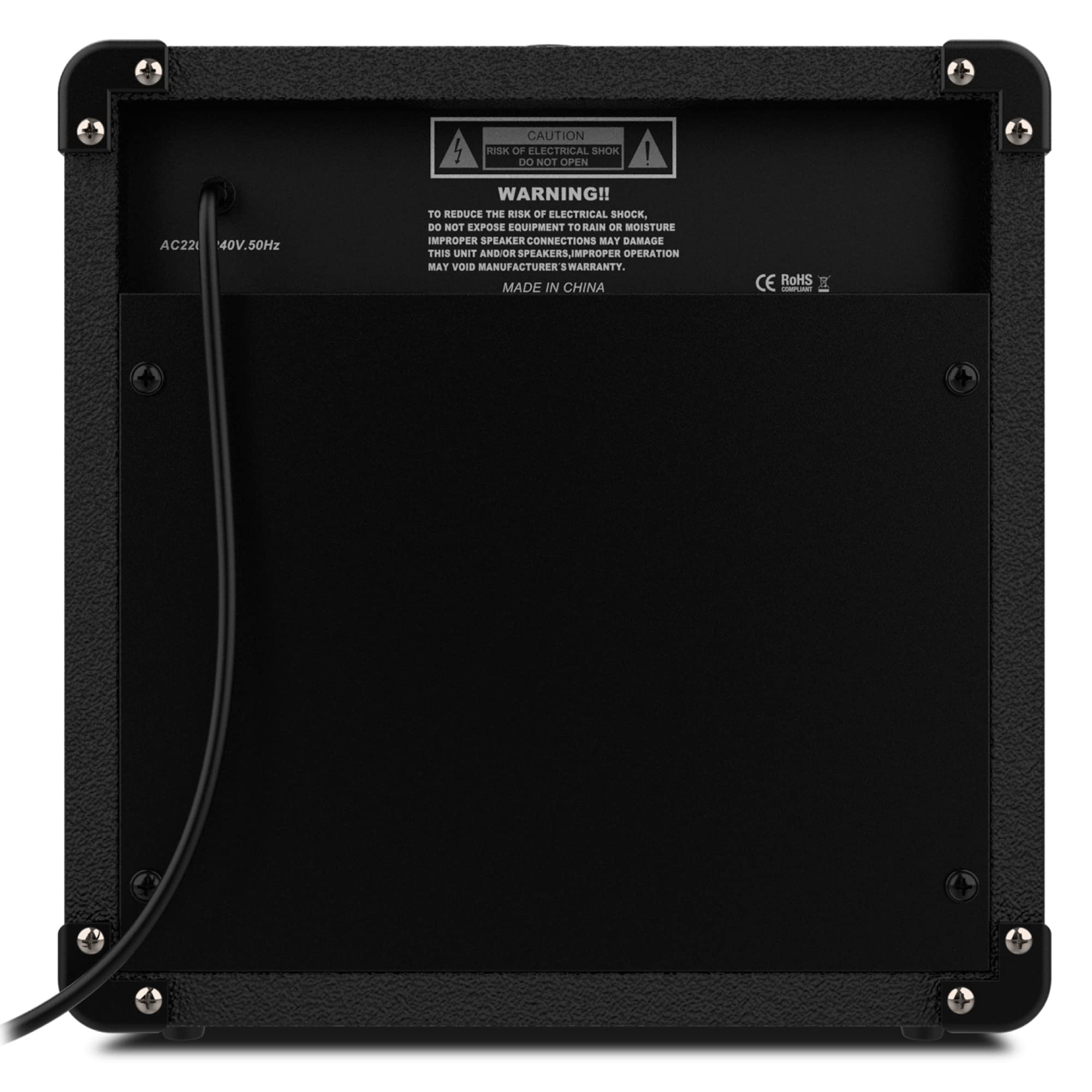 IMAN Cosmos 15 - Amplificador de Bajo Eléctrico - Amplificador Combinado de 15W para Bajo Activo y Pasivo - Dispone de Conector para Auriculares y Conexión Auxiliar - Control de Ecualización Sencillo