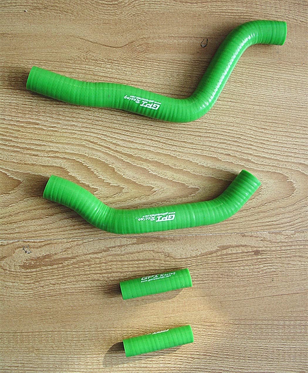 Silicone Radiator Hose for KAWASAKI KX125 KX 125 2003 2004 2005 2006 2007 05 06 07 (Green)