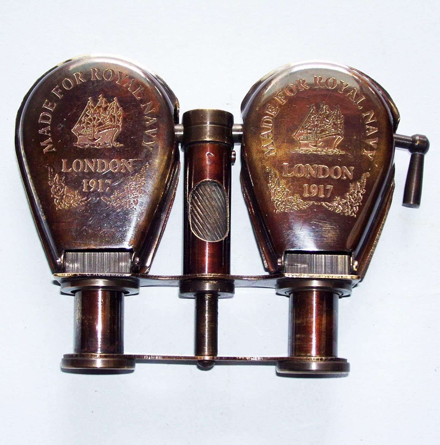 LAITON 1917 JUMELLES Maritime Vintage Pli Capable Monoculaire Lot De 5