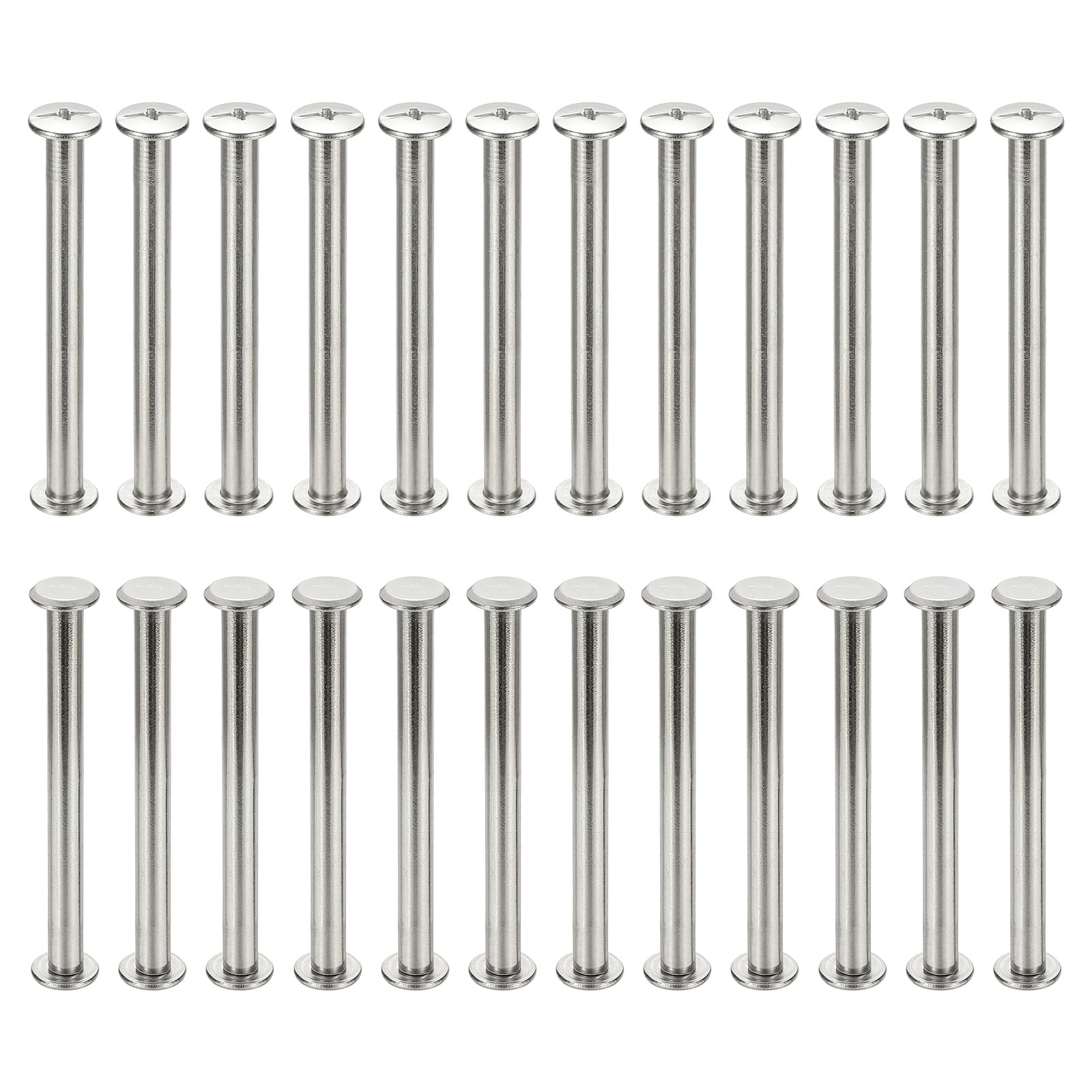 PATIKIL 24 Sets Chicago Screws