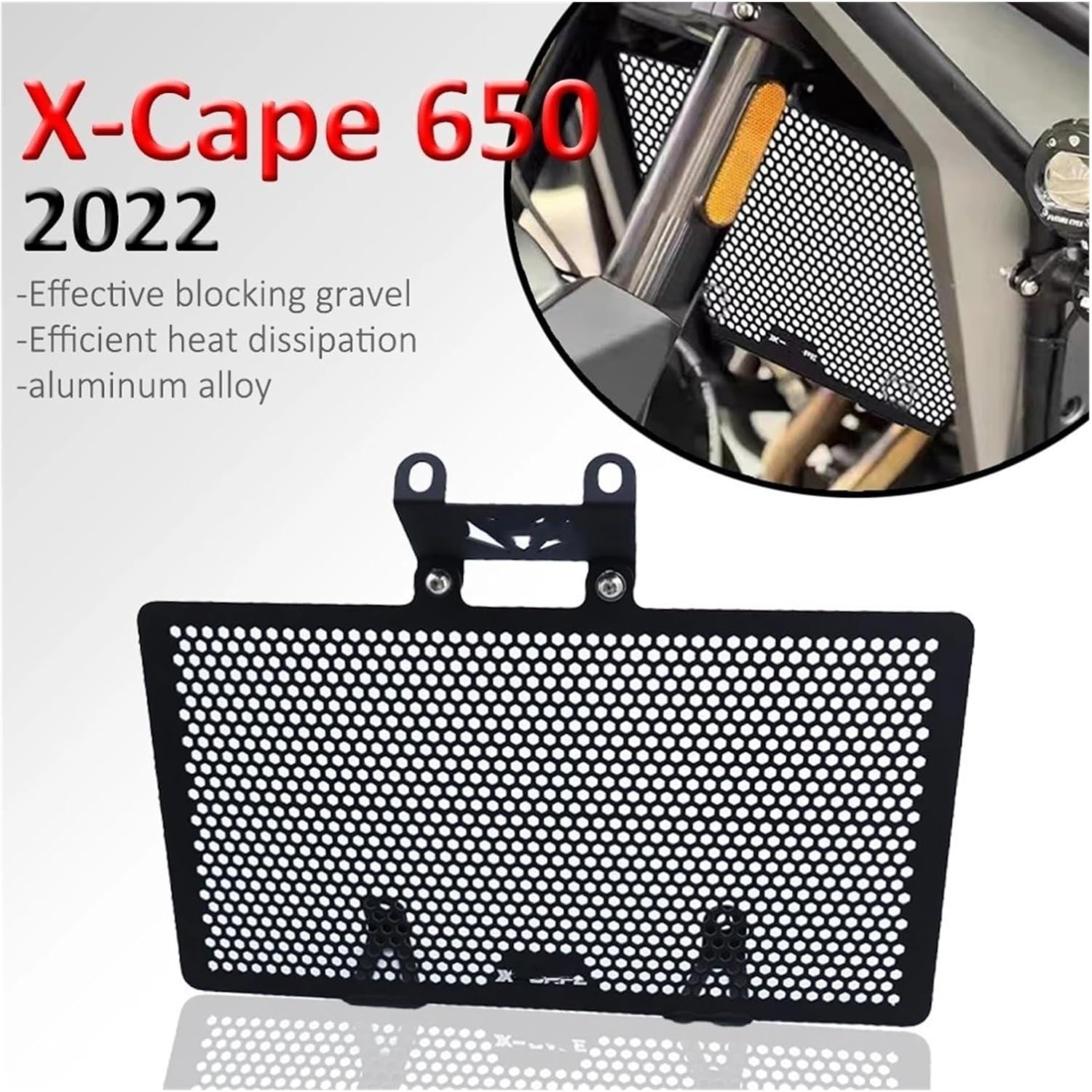 モリーニ X ケープ 650 × ケープ 650 X ケープ 650 2022 オートバイ CNC ラジエーターグリルカバーガード保