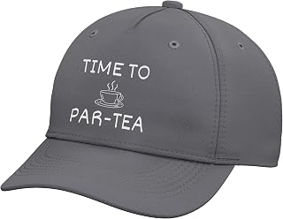 Time to Par-Tea Funny Tea Drinker Cute Tea Party Lover Adjustable Baseball Hat