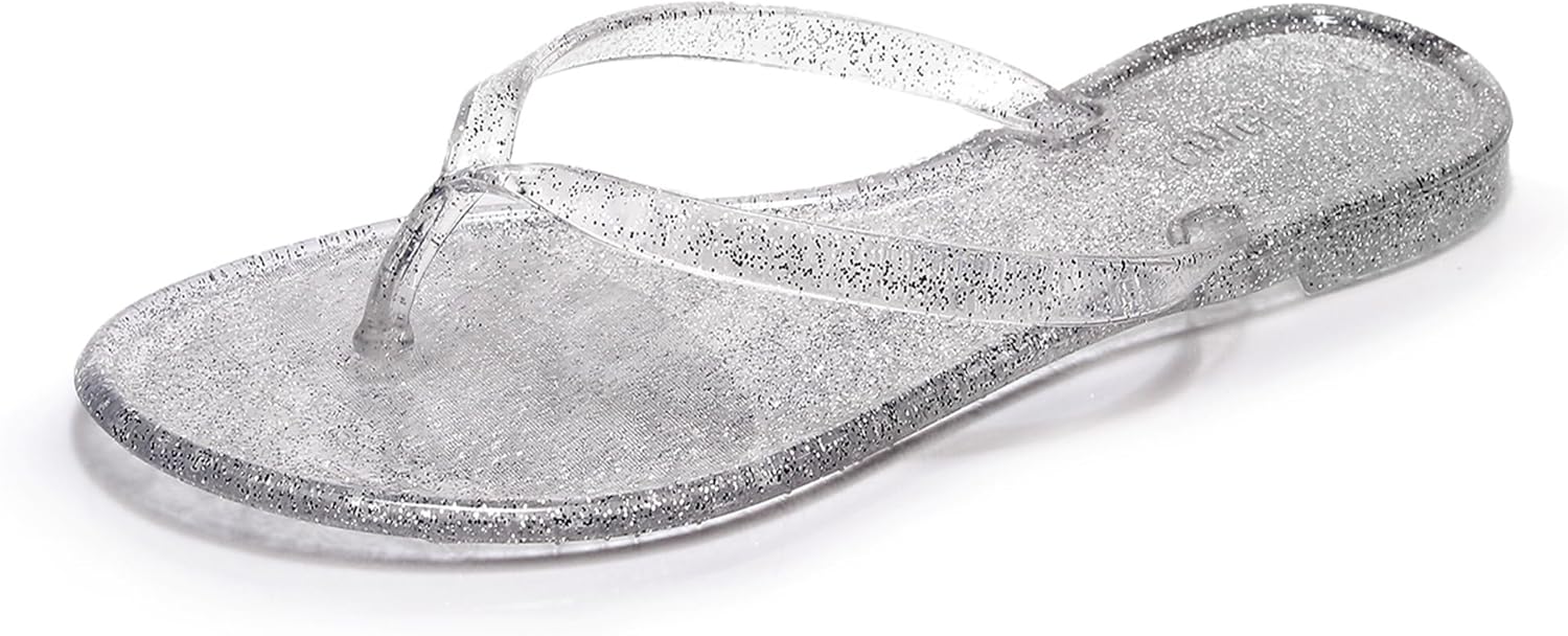 Sun Jellies Clear Jelly Shoes Womens Flip Flops For Women Jelly