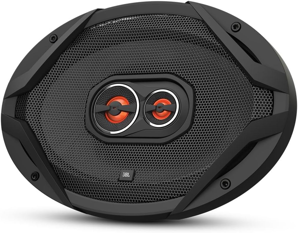 JBL GX963 300W 6" X 9" 3-Way GX Series Coaxial Car Loudspeakers (Pair of 2, 600W Total),black