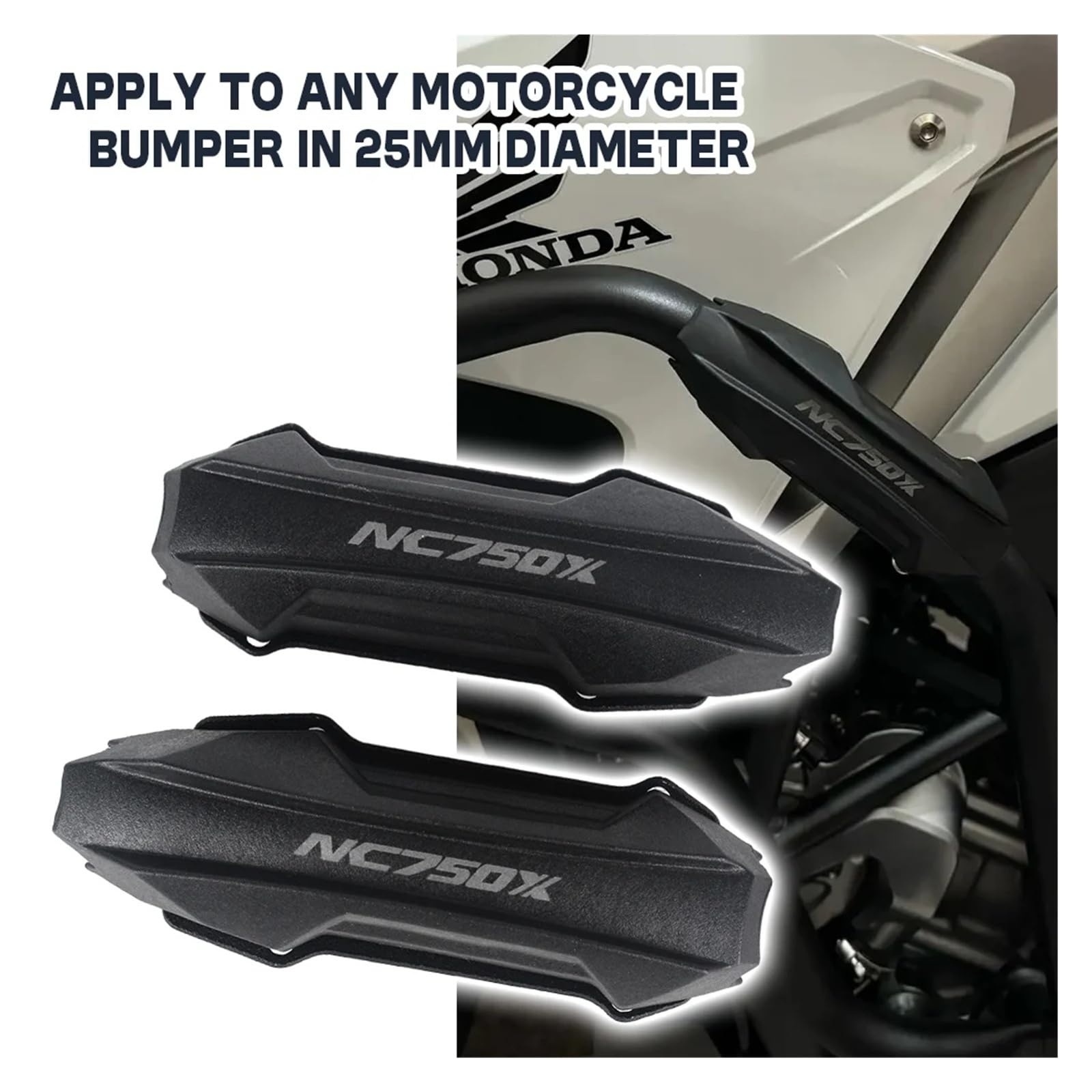 Dla R1200GS LC R1250GS ADV F800GS F850GS NC750X MT-09 v-strom motocykl uniwersalny 25mm pasek awaryjny zderzak osłona silnika ochrona Ramka(F650GS)