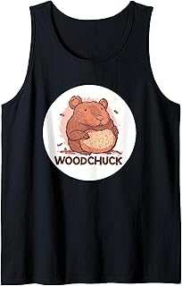 Cute Woodchuck Costume for Charming Animals Lovers Tank Top