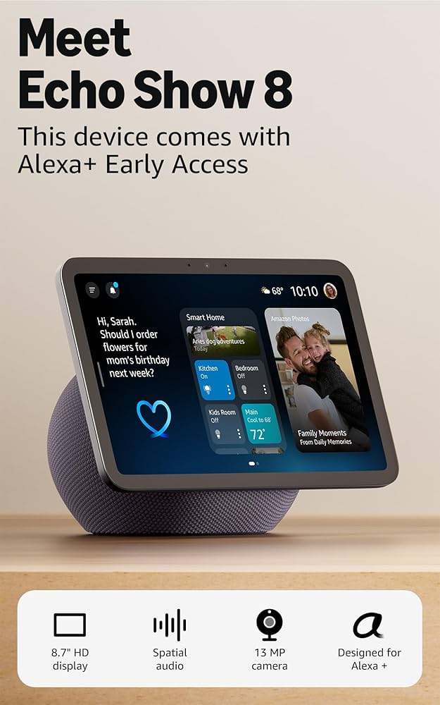アレクサ alexa echo show 8 Amazon Echo Show 8 | Vibrant HD 8.7