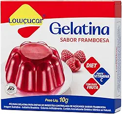 Gelatina Zero Lowcucar Framboesa 10G