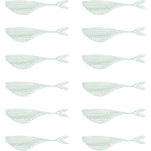 6th Sense Clobber Minnow 2" Soft Plastic Minnow Crappie/Panfish Fishing FFS Sonar Bait 12 per Pack Made in the USA