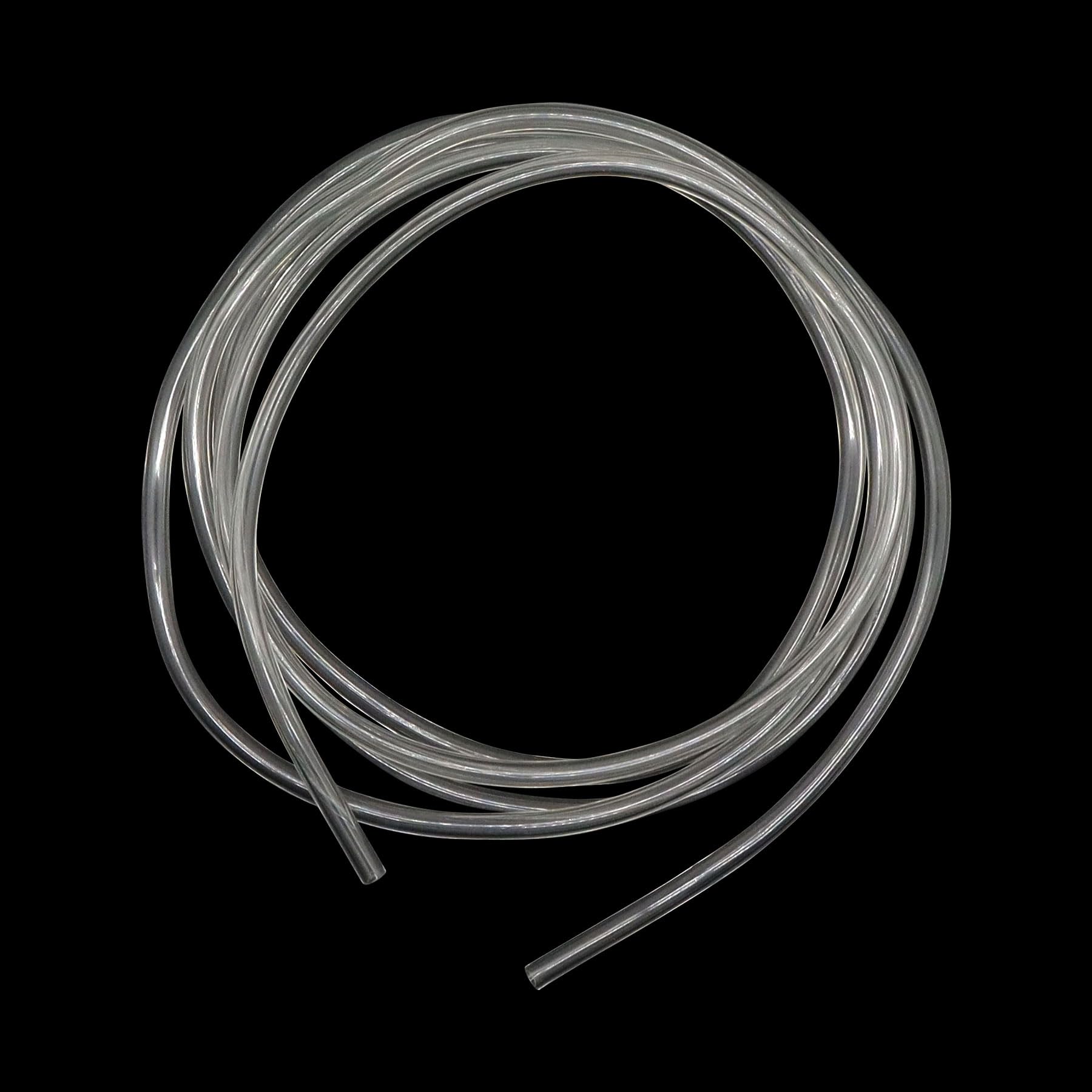 Imeistek Clear Plastic Flexible Tube Pipe,2Mm Id X 4Mm Od 1.5M Length Food Grade Pvc Vinyl Tube Hose For Transfer Water And Air