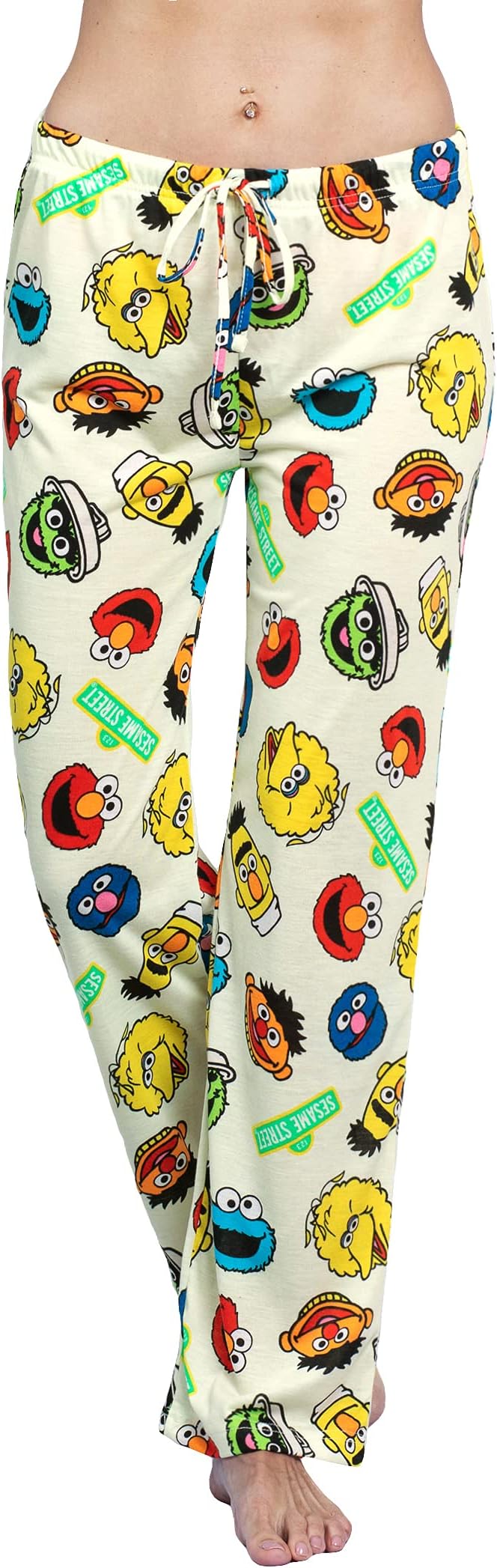Sesame Street Women's Pajama Lounge Pants with Big Bird and Friends
