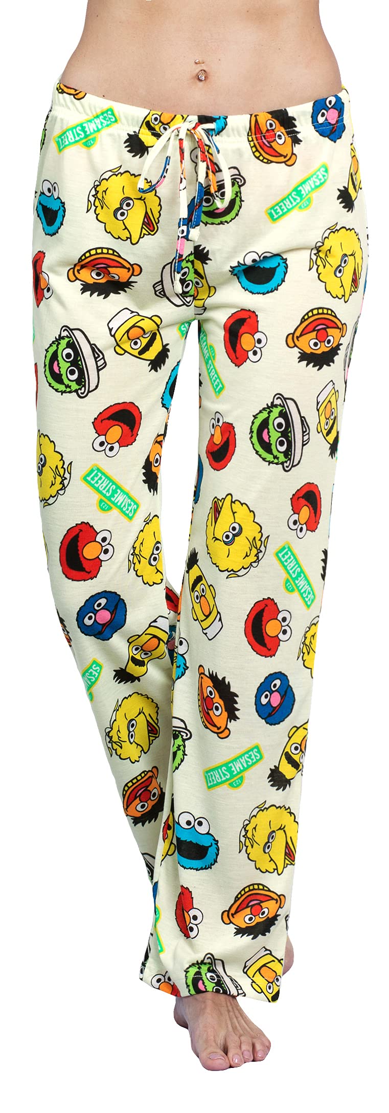Sesame Street Women's Pajama Lounge Pants with Big Bird and Friends