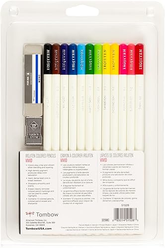 Vista 3 de TOMBOW 51528 Irojiten Juego para colorear, colores vibrantes.