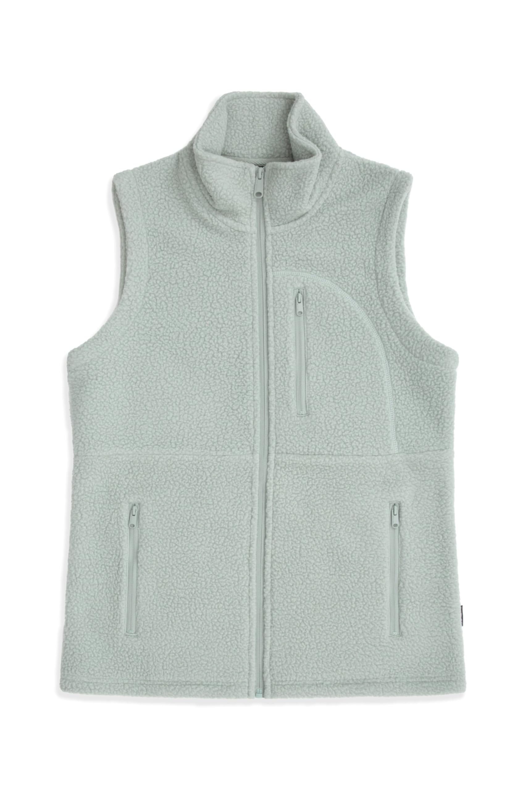 Animal Women's Pale Green Buxton Borg Gilet - Lightweight, Easy Layering, Warm & Cosy, Zipped Pockets, Casual Wear - Spring Summer, Outdoor, Walking, Travel 14