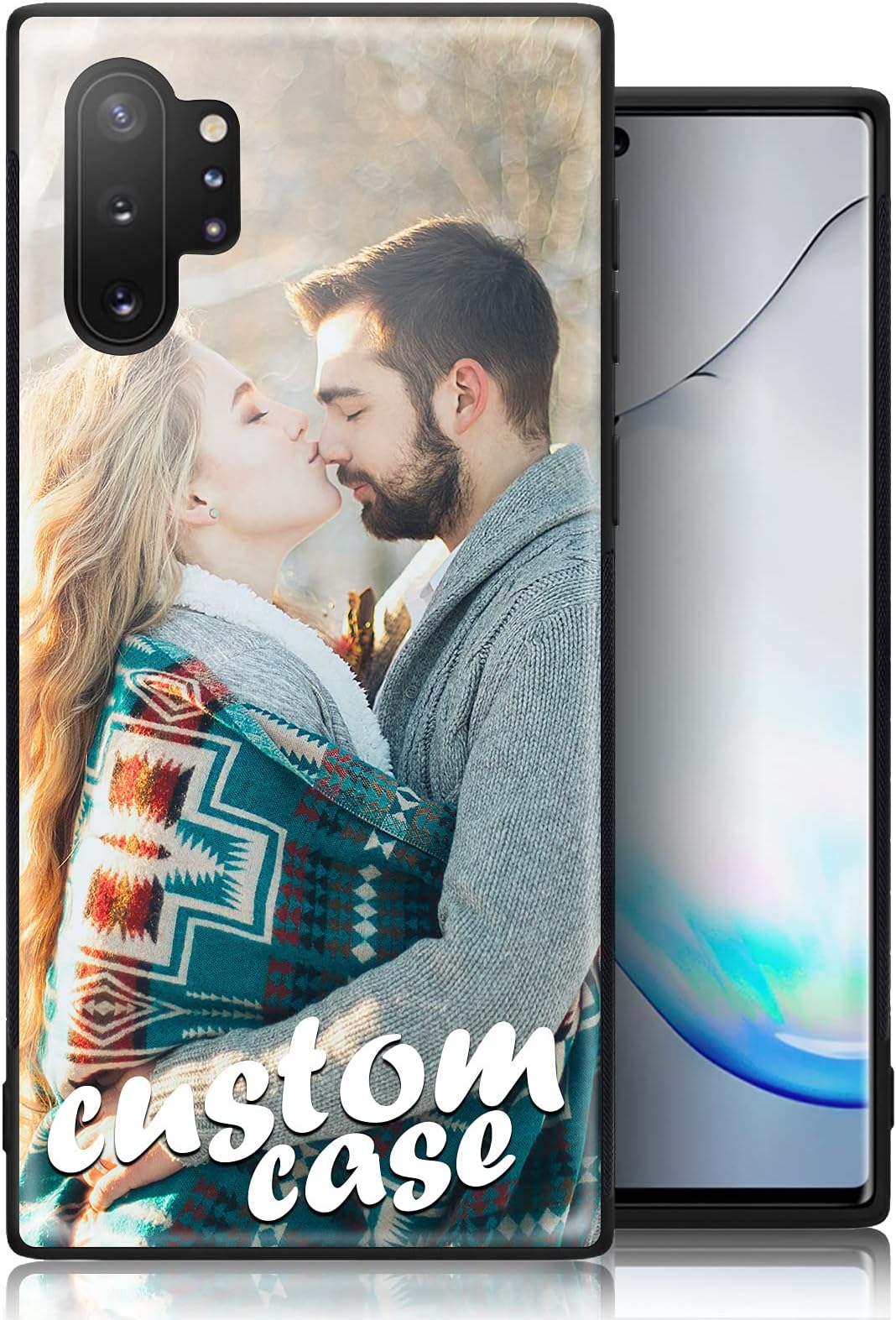 Customized Case for Samsung Galaxy Note 10 Plus Personalized Custom Picture Case Customizable Slim Soft Shockproof Protective Cover Make Your Own Phone Case(Note 10 Plus)