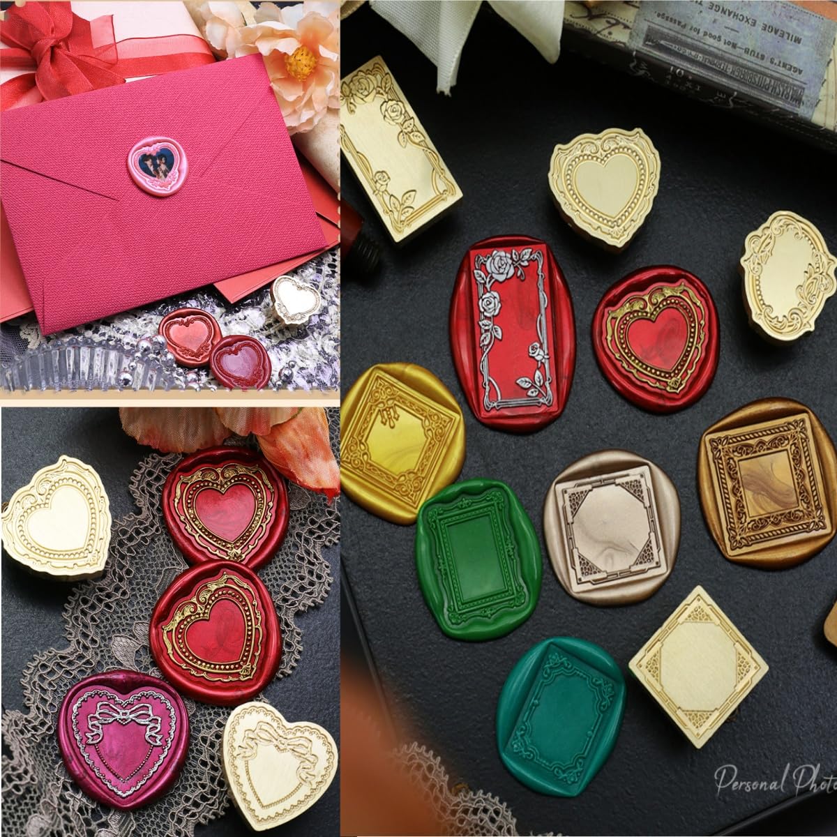 Snapklik.co : Frae Wax Seal Stap, 3D Ebossed Relief Carving Head - View #2