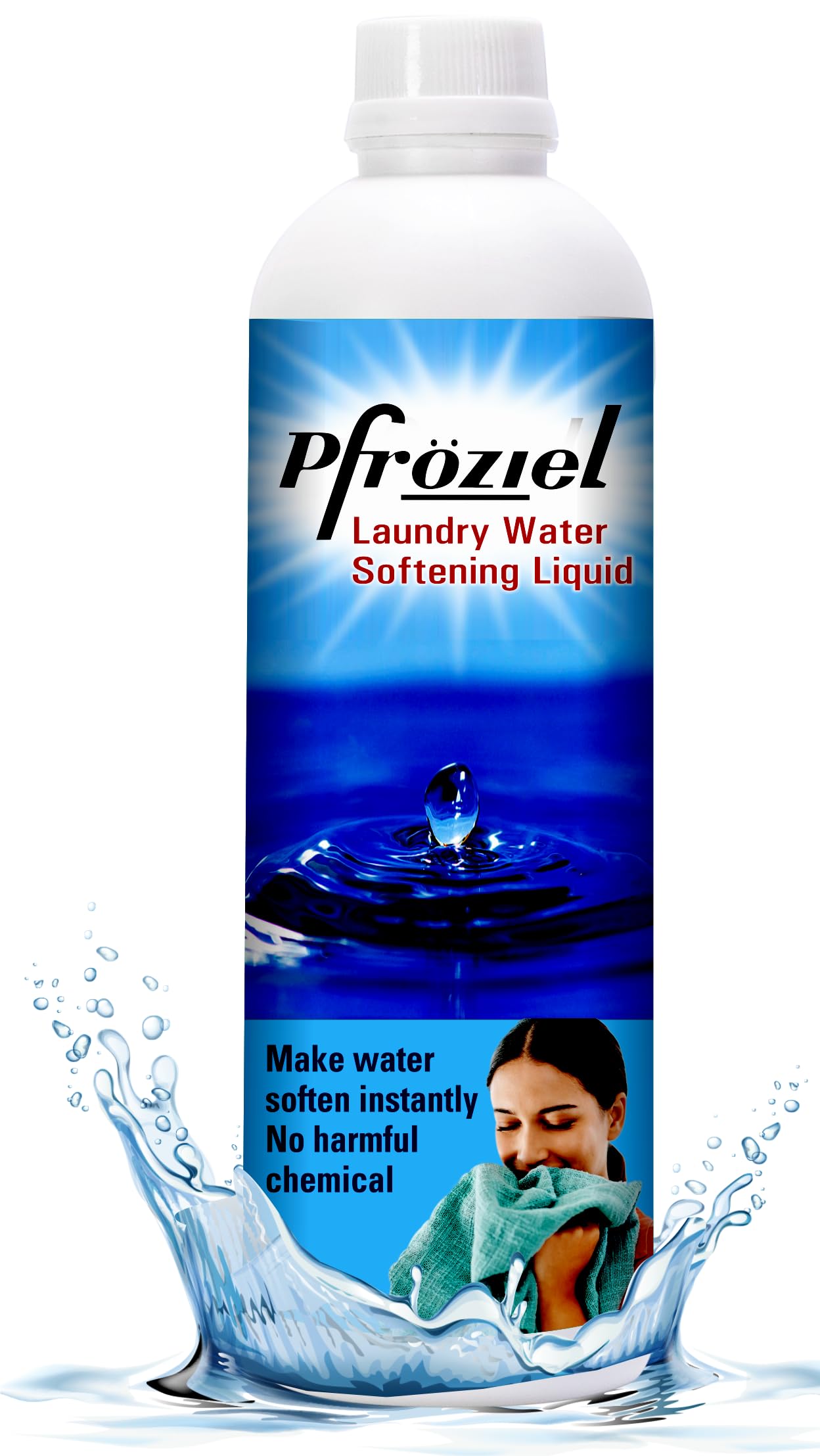 Pfroziel Water Softening Liquid 500 ml I Laundry Washing Machine I Manual Washing I Instant Water Softening Technology (B09P8V86SZ) Amazon Price History, Amazon Price Tracker