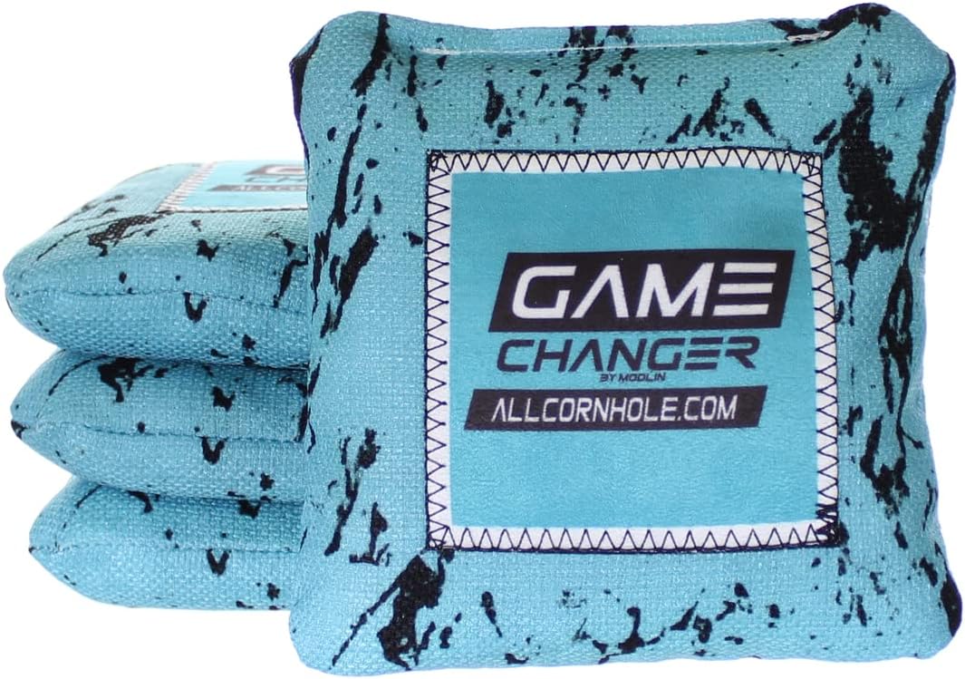 Allcornhole.com | Gamechanger Cornhole Bags | Patented Technology | ACL Pro Approved | Set of 4