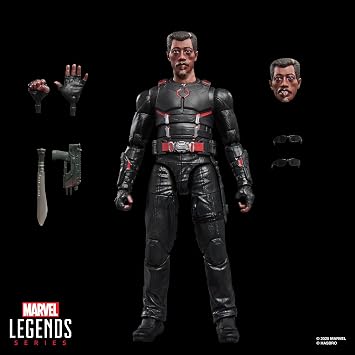 Marvel Legends Series Marvel's Blade, Marvel Studios' filmi Deadpool & Wolverine için koleksiyon yapmak için aksiyon figürü hediyesi, skala 15 cm