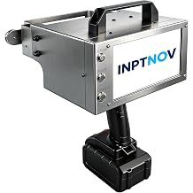 Handheld Electric Dot Peen Marking Machine, 150W Portable Metal Engraver with Touch Screen Force Adjustment, 4.7"x2" Marking Area for VIN Code, Serial Numbers and Metal Plates