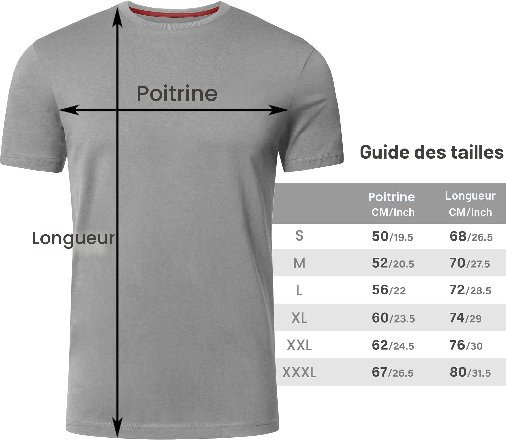 FULL TIME SPORTS Pack de 4 Tee‑Shirts Homme Manches Courtes Imprimés PRINT-003