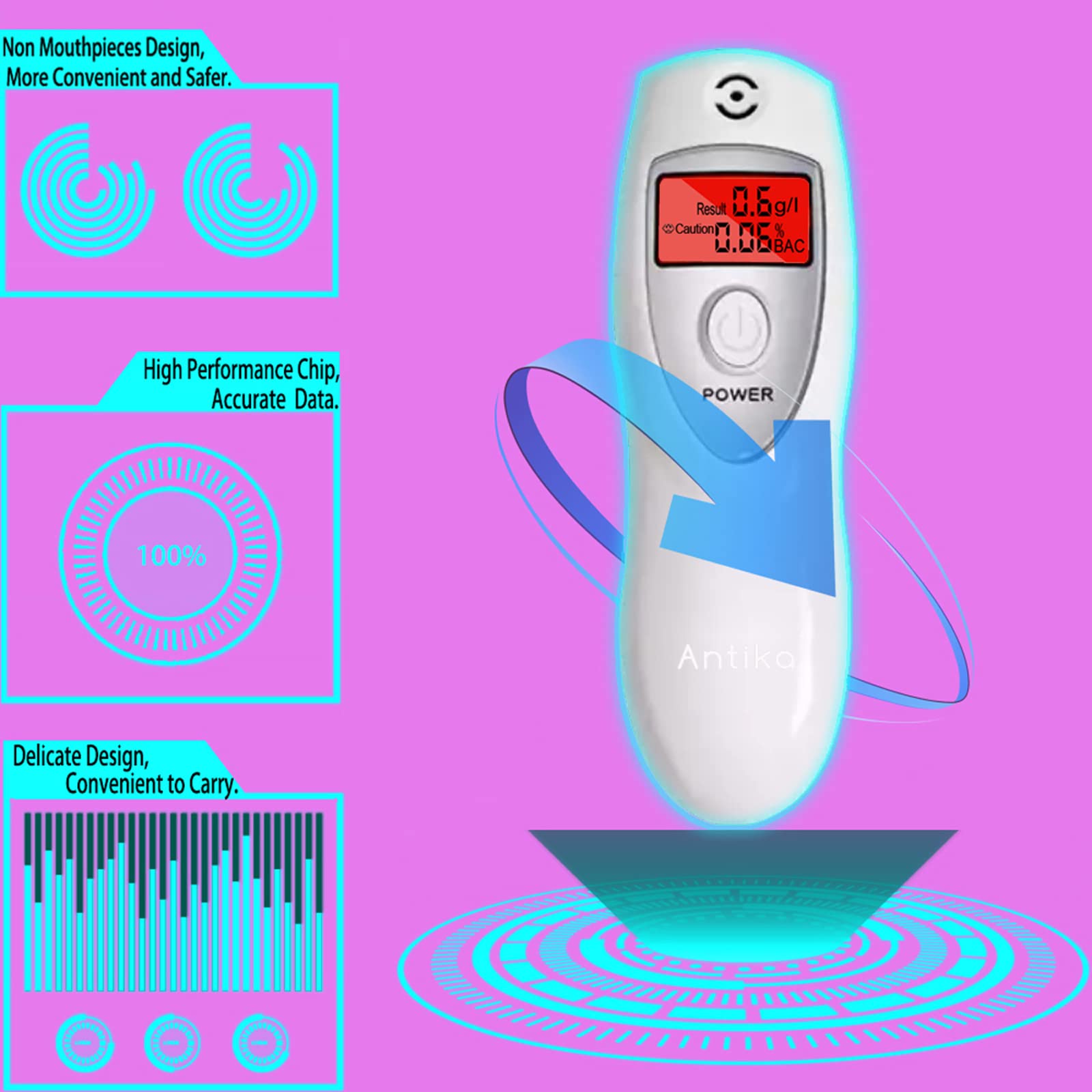 Onze particuliere en persoonlijke alcoholtesters - Alcoholtester