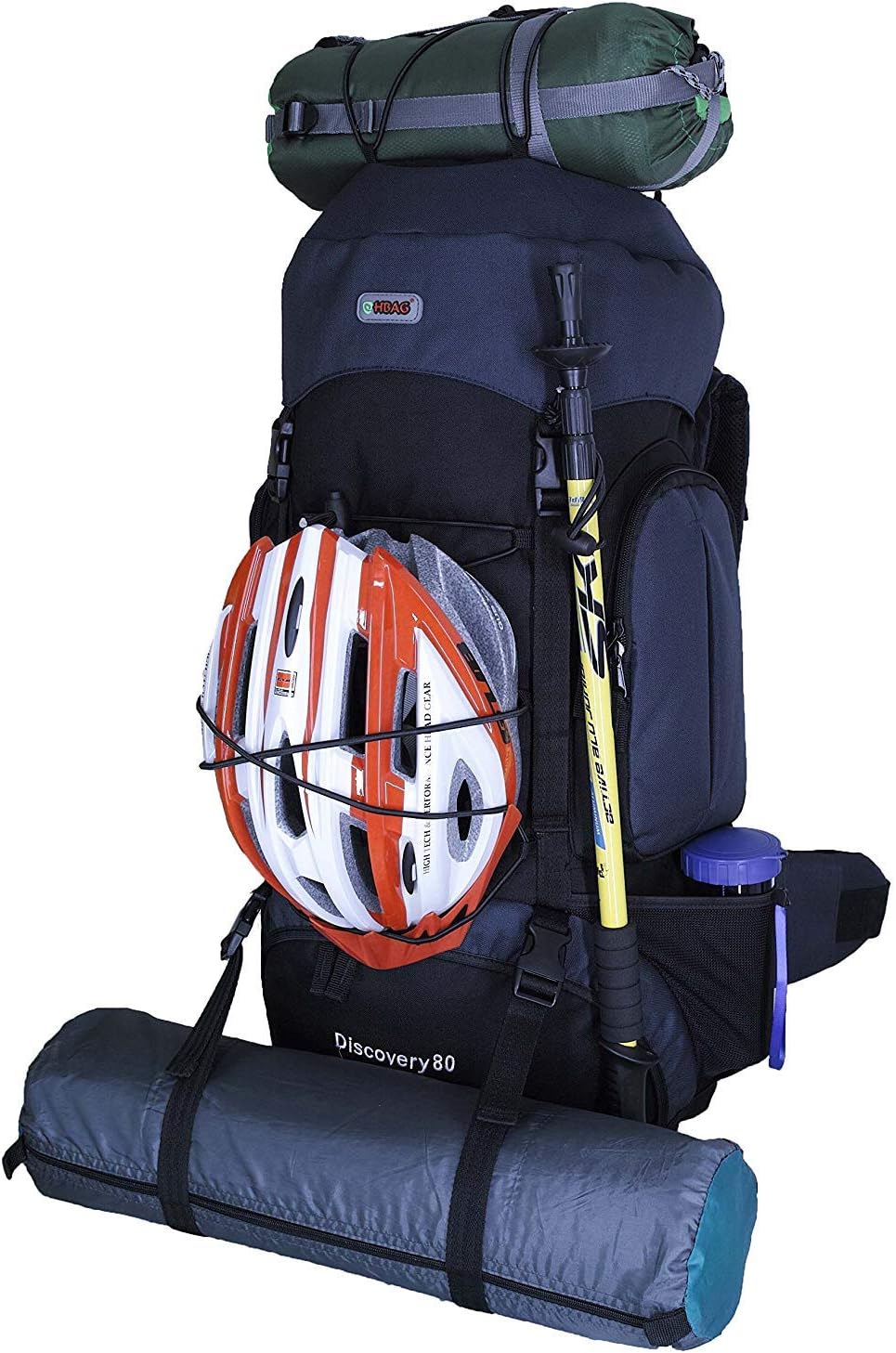 Discovery 80 Internal Frame Camping Hiking Backpack (Grey)