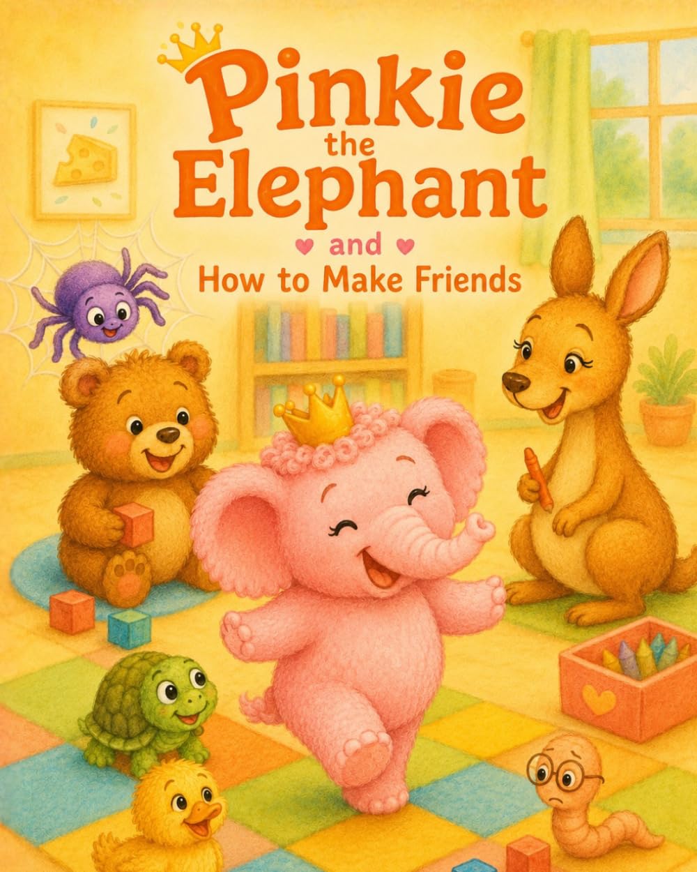 Pinkie the Elephant and How to Make Friends