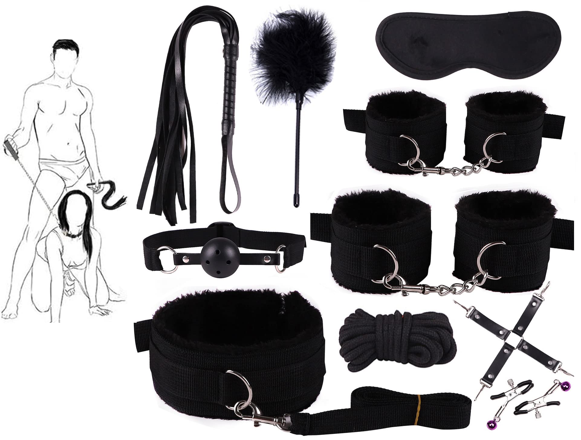 ̶𝙨̶𝙚̶𝙭̶ ̶𝙩̶𝙤̶𝙮̶ ̶ Juego De 10 Piezas De Nylon Good Life Experience Diversión En Pareja Columpio De Yoga Ajustable Y De Interior Deportes Y Ocio Juegos En Familia