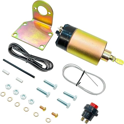 LLNSEAUTO Kit Popper Kit de reemplazo de solenoide para puerta afeitada, 100 libras, barra caliente para ratas (100 libras)