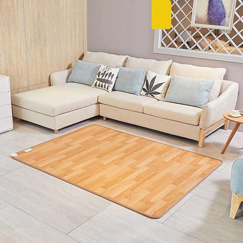 Tapete calefactado para suelo con calefacción calentador eléctrico para debajo de la alfombra calentador eléctrico calentadores de pies eléctricos