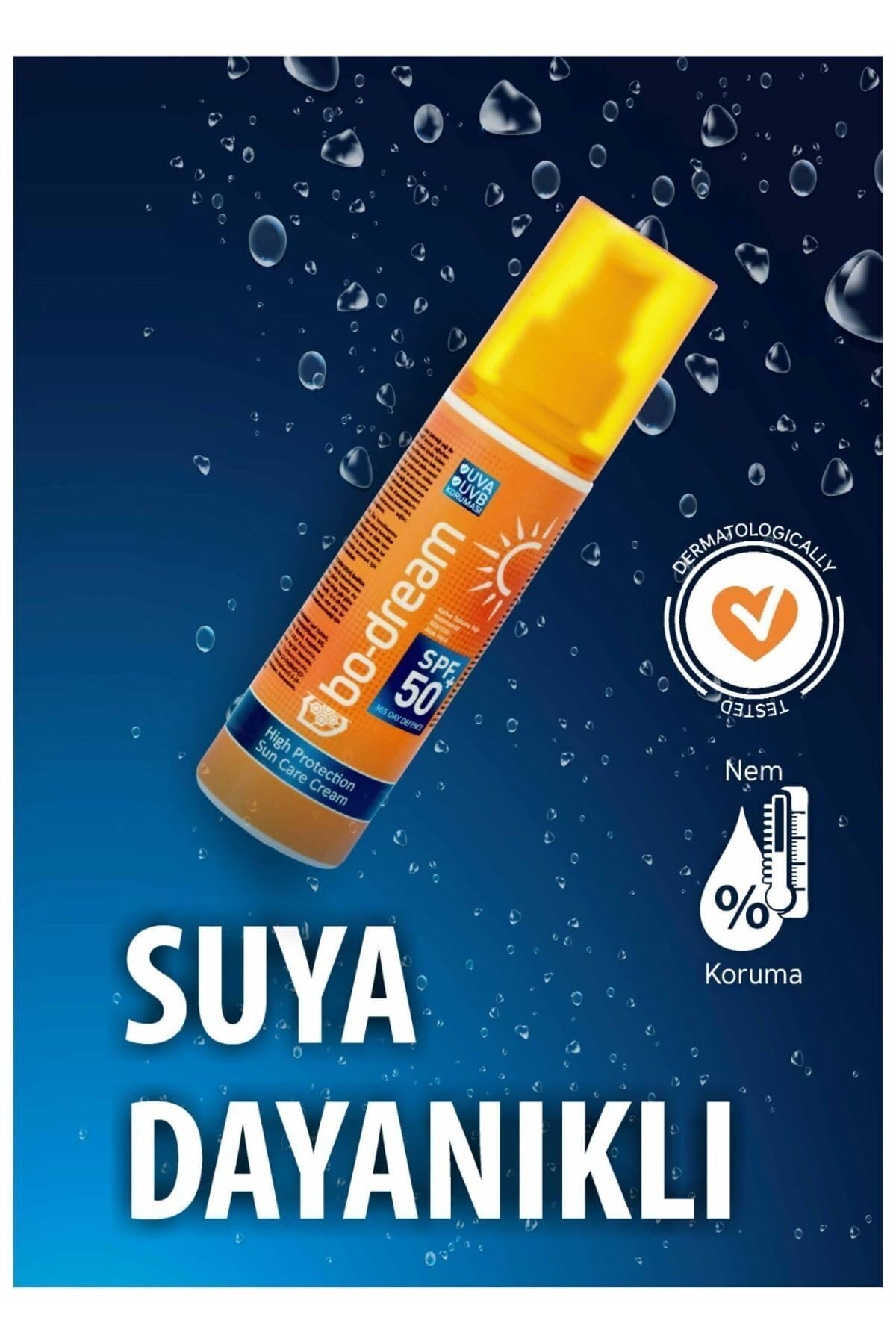 Bo-Dream +50 Spf Yüksek Korumalı Güneş Kremi