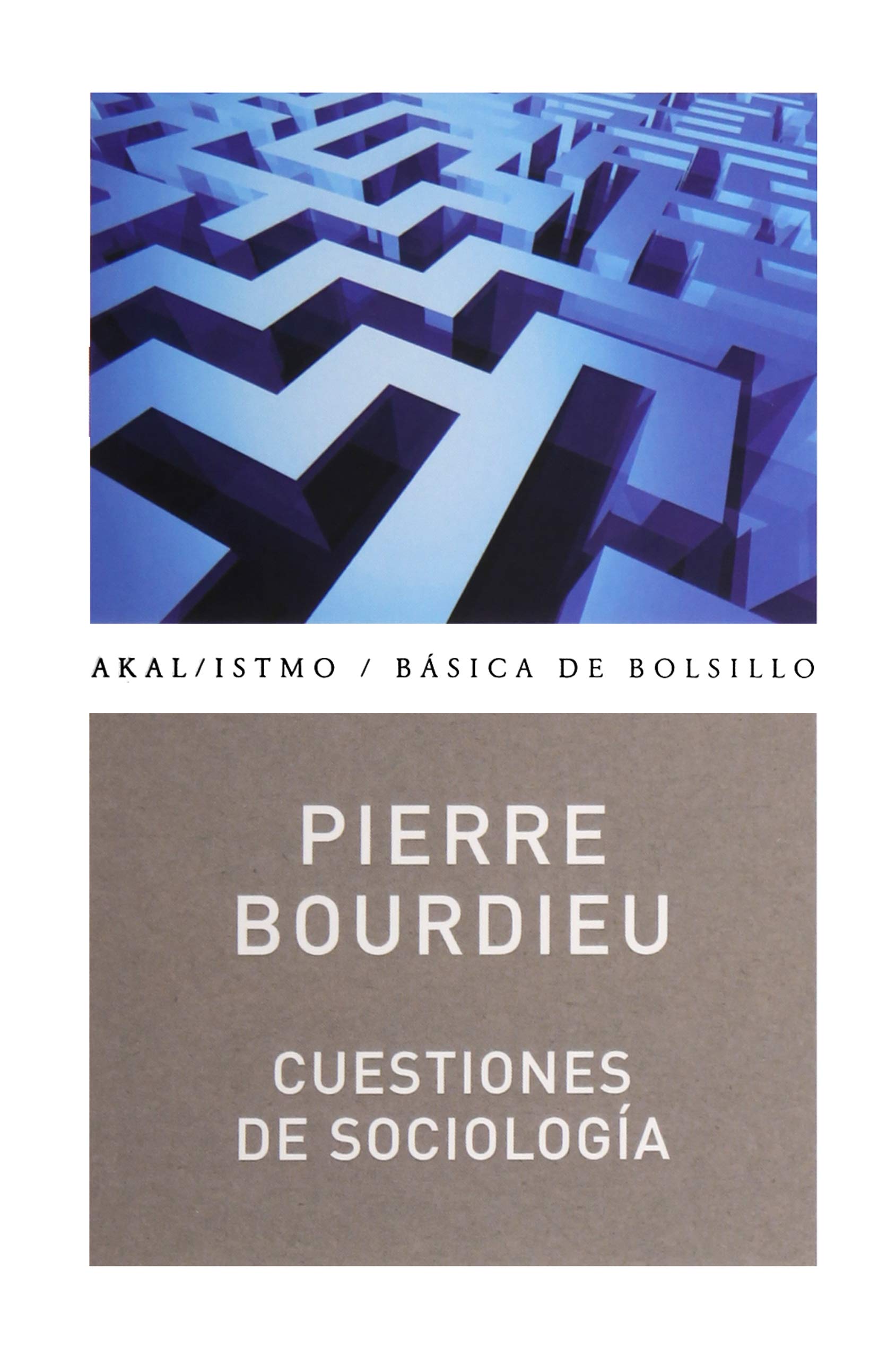 Cuestiones de Sociologia / Matters of Sociology: 169 (Básica de Bolsillo)
