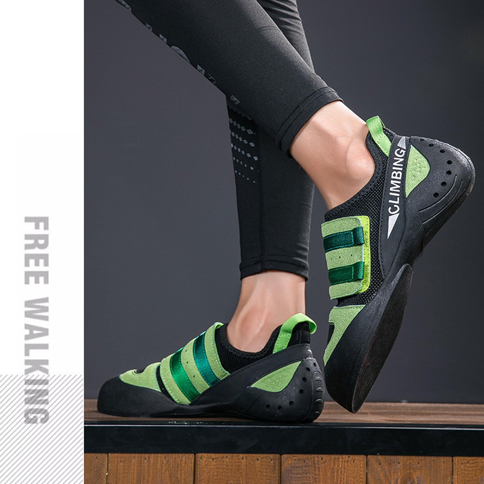 Scarpe da Arrampicata da Uomo e da Donna,Leggere,Antiscivolo,per Interni ed Esterni,per Principianti,scalatori Professionali,Boulder,Facile da Indossare e da togliere per Bambini