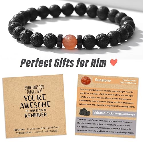 Miniatura 2 de 11 13 Year Old Boy Gifts 15 17 19 10 12 14 16 Birthday Gifts Ideas Gifts for Son Grandson Teen Boy Gifts Teenage Beaded Bracelets Valentines Day Him
