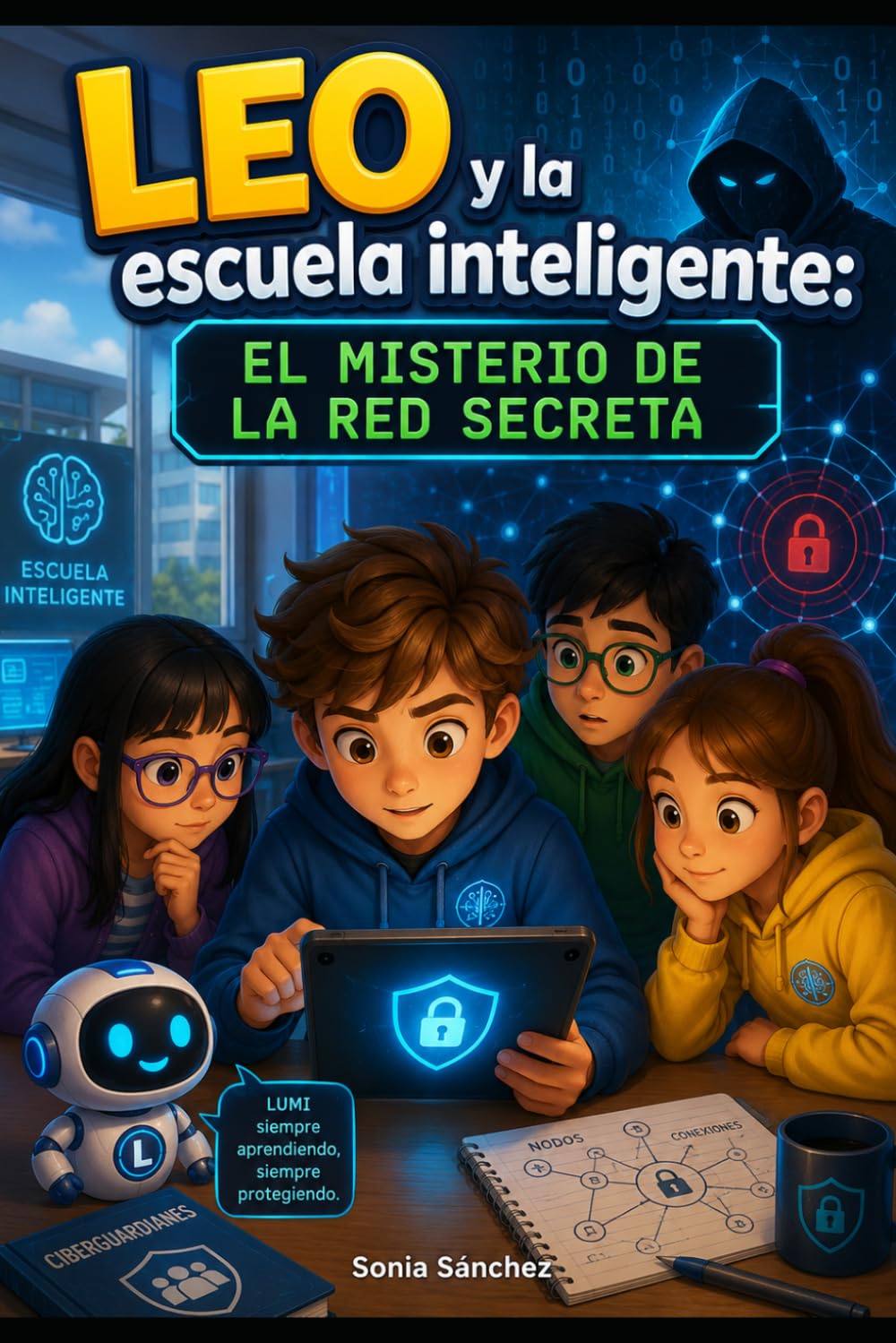 Leo y la escuela inteligente: El misterio de la red secreta (La escuela inteligente: Aprende con Lumi)