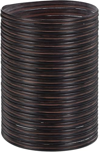 PATIKIL Kit de reparación de mimbre, 30m98ft PE Rattan Reparación DIY Set para Fijación de Mimbre Muebles de Patio Reparación de Muebles, Caqui