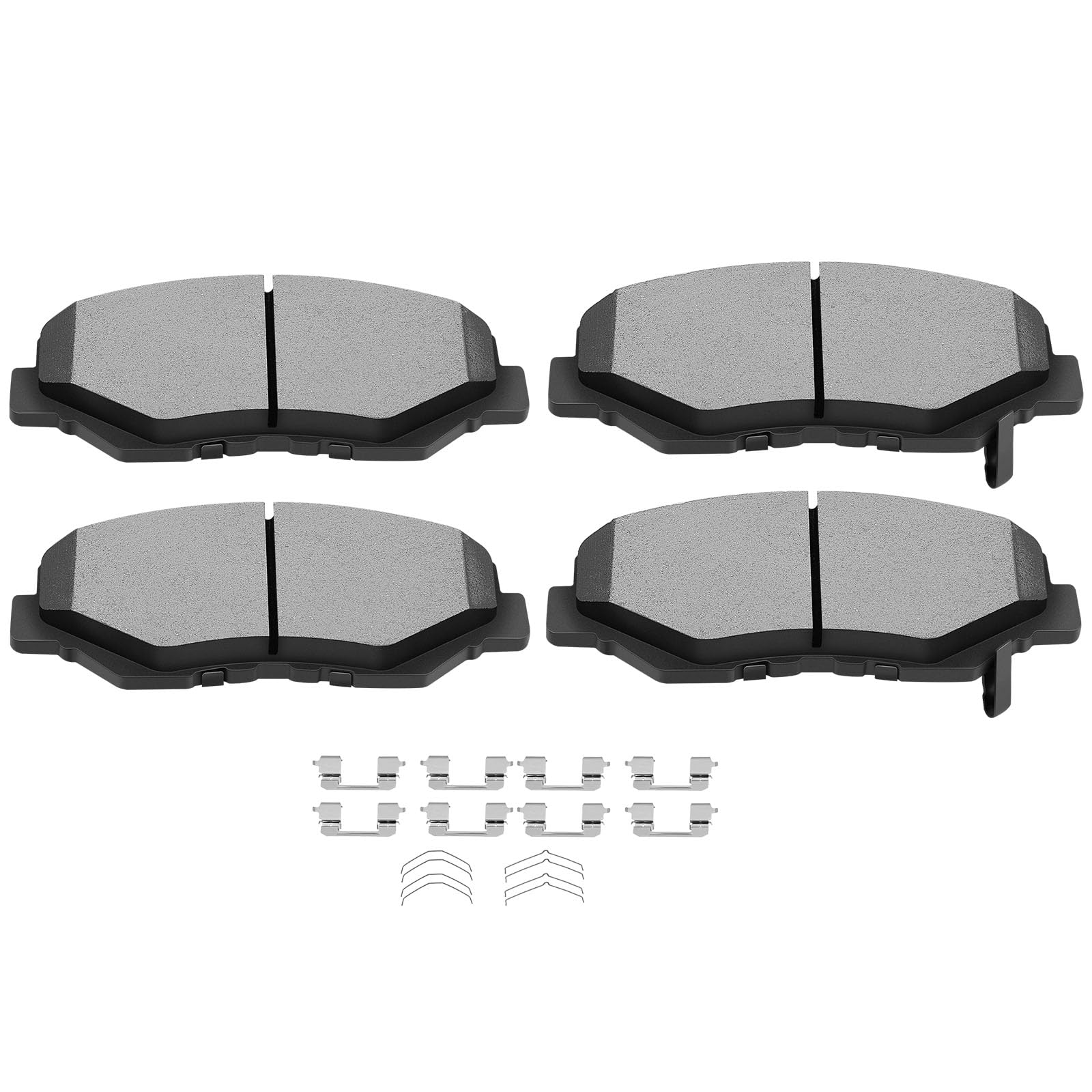 SCITOO D914 Ceramic Brake Pads Sets Front Fit For Acura ILX 13-15,For Honda Civic 12-21,For Honda CR-V 02-06 2012-2016,For Honda Element 03-11,For Honda For Accord 03-12 2014-2017,For Honda Pilot