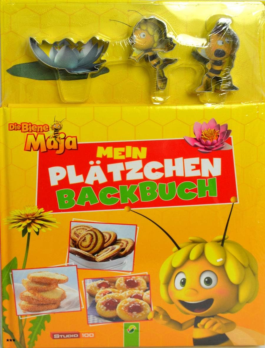 Die Biene Maja Mein Biscuit Baking Book 19065 with Various Cookie